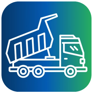 Icon of a semi truck representing our semi truck insurance quotes.